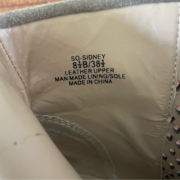 Sole Society Sidney perforated bootie (8.5) - Picture 5 of 5